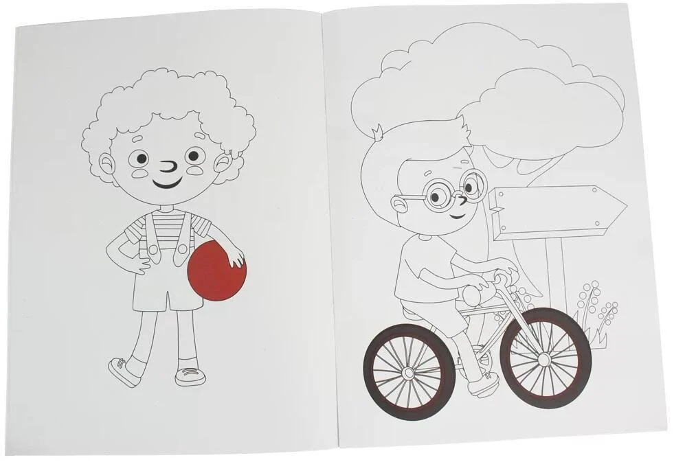 Carte de colorat Colorfun Holiday [2]