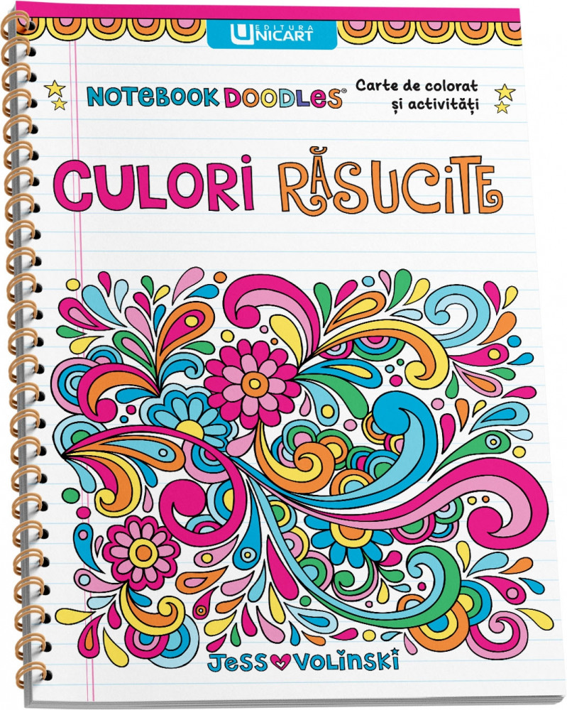 Carte de colorat si activitati - Culori Rasucite [1]