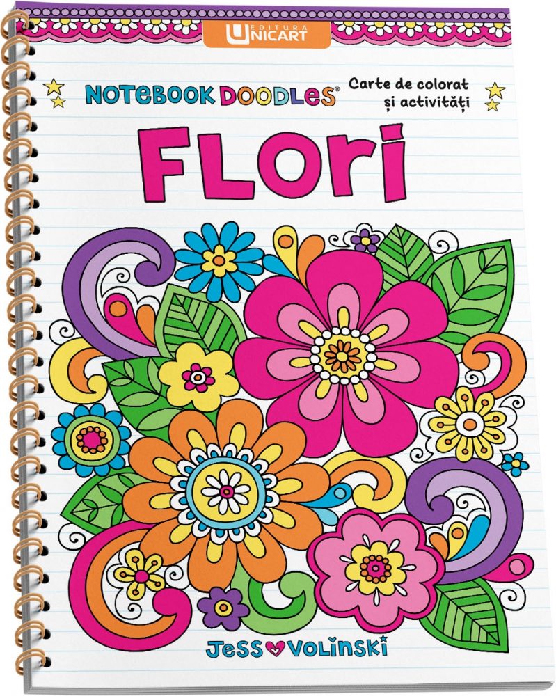 Carte de colorat si activitati - Flori [1]
