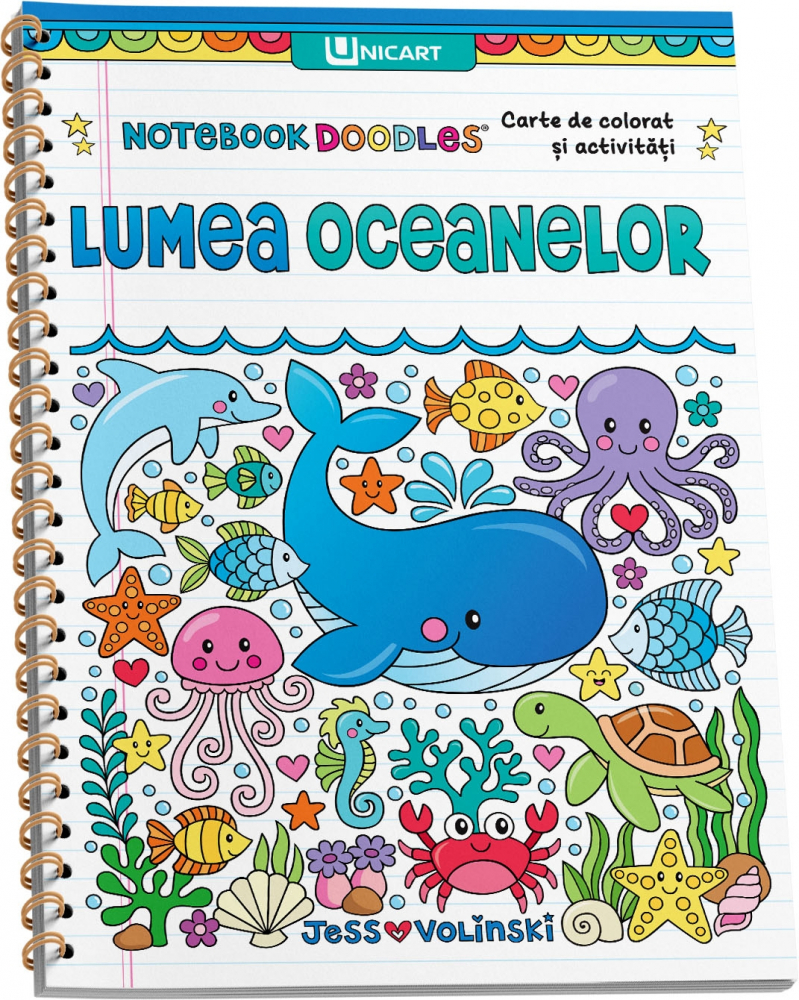 Carte de colorat si activitati - Lumea Oceanelor [1]