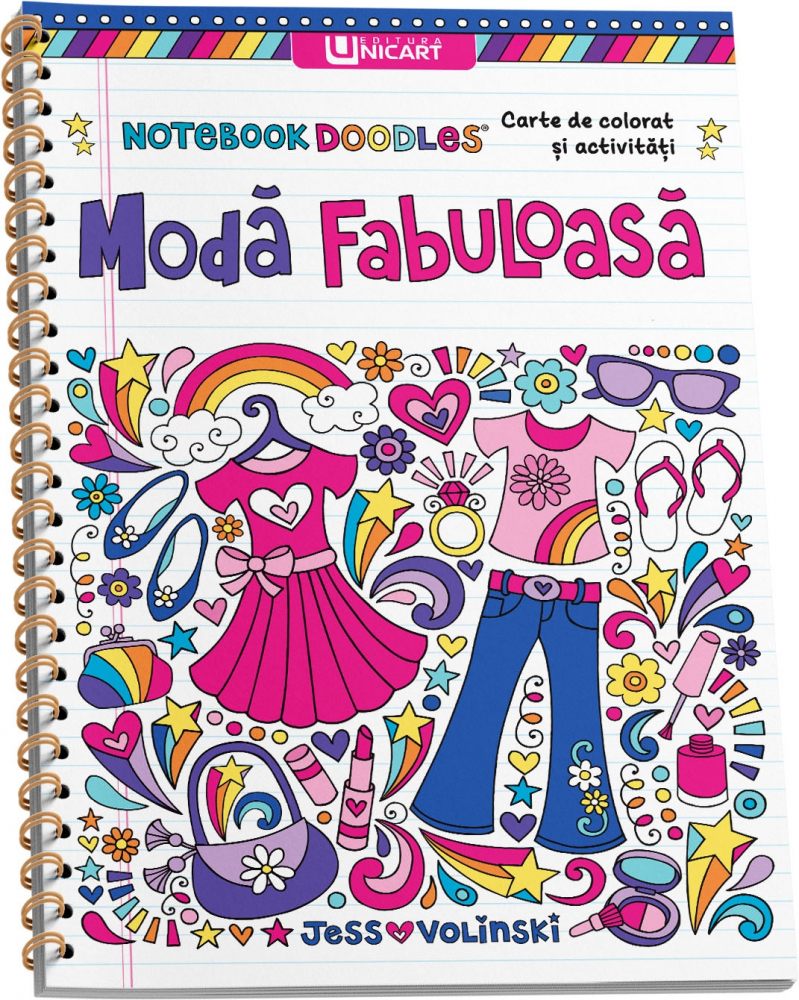 Carte de colorat si activitati - Moda fabuloasa [1]