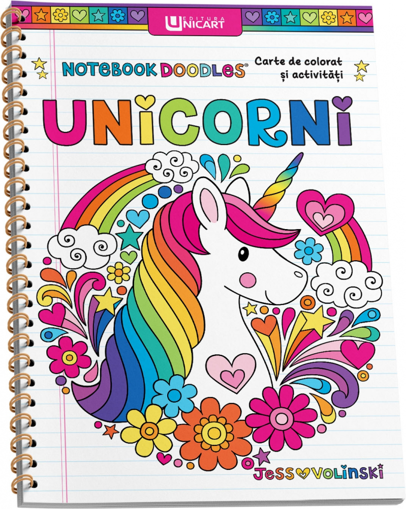 Carte de colorat si activitati - Unicorni [1]