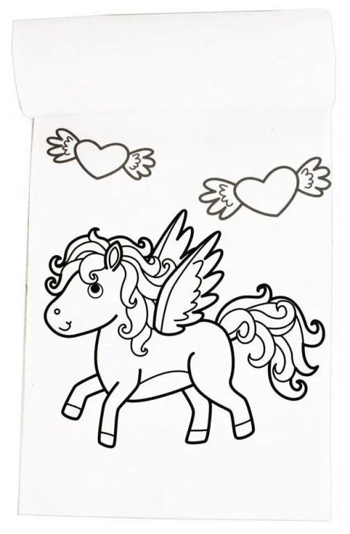 Carte de colorat Unicorni 3 [2]