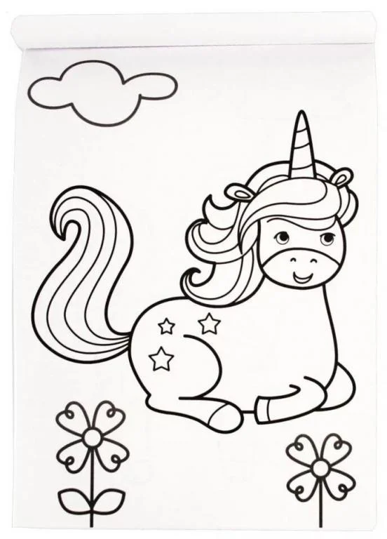Carte de colorat Unicorni 4 [2]