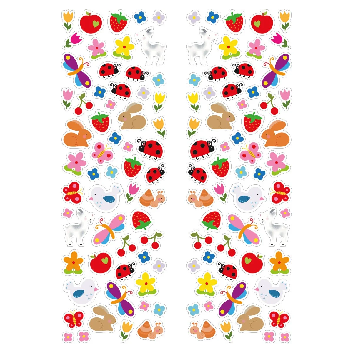 Carte pentru activitati creative cu stickere motiv Farm A4 32 file [3]