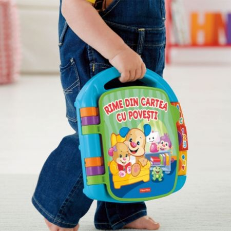 Jucarie interactiva Cartea de povesti +6 luni Fisher Price [4]