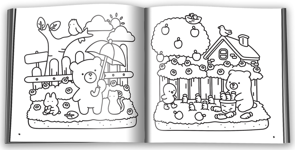 Cartea mea de colorat Kawaii [2]