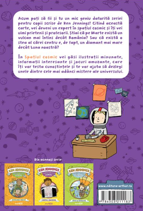 Cartile micului geniu. Spatiul cosmic – Ken Jennings [2]