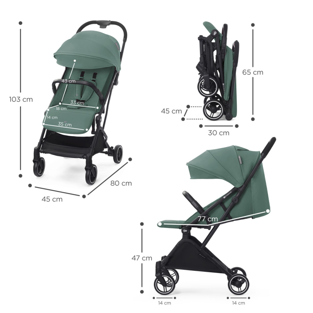 CARUCIOR SPORT KINDERKRAFT INDY2, SEA GREEN [8]