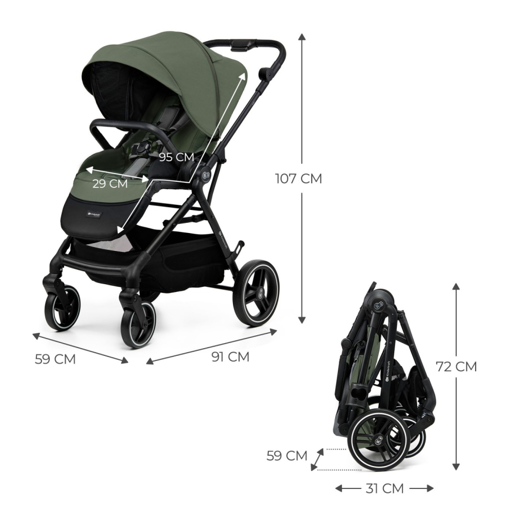 CARUCIOR SPORT KINDERKRAFT YOXI, GREEN [6]