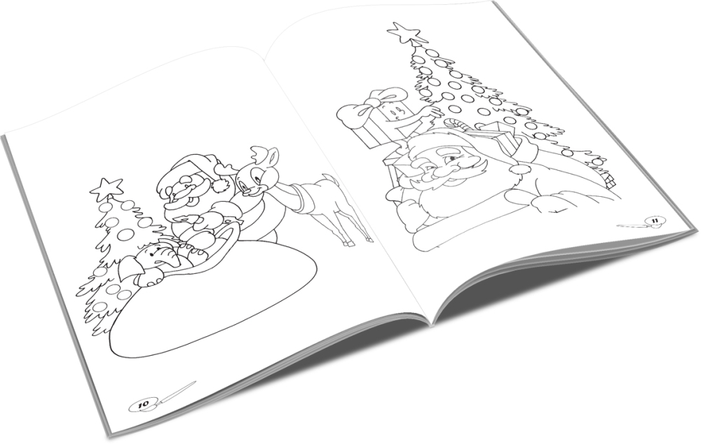 Mos Craciun B5 Carte de colorat [2]