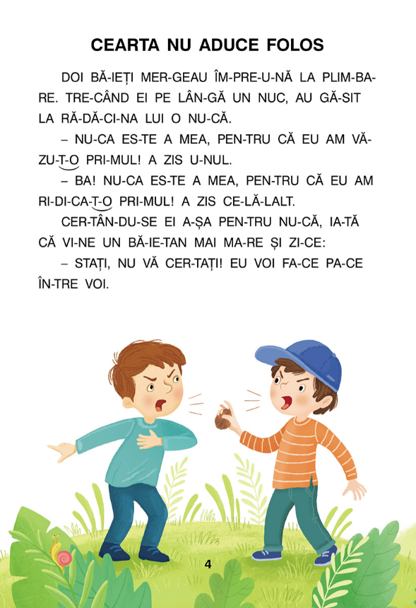 Cearta nu aduce folos. Hai sa citim pe silabe! - Iulia Iordachescu [2]
