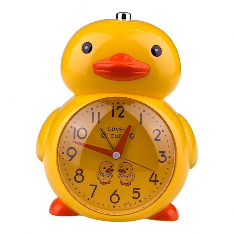 Ceas de masa cu lumina si muzica 14x18 cm Pui [2]