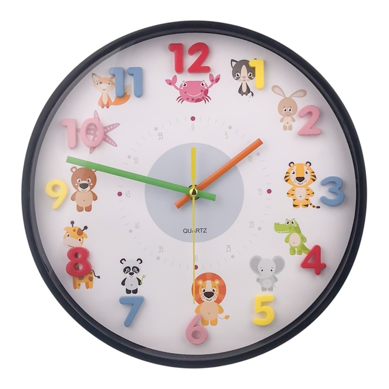 Ceas perete 30 cm model animale [3]