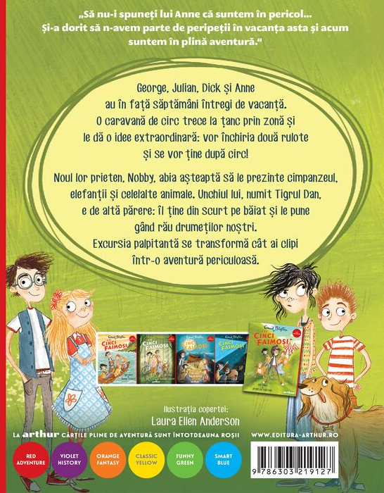 Cei cinci faimosi - Cei cinci la drum cu rulotele - Enid Mary Blyton [2]