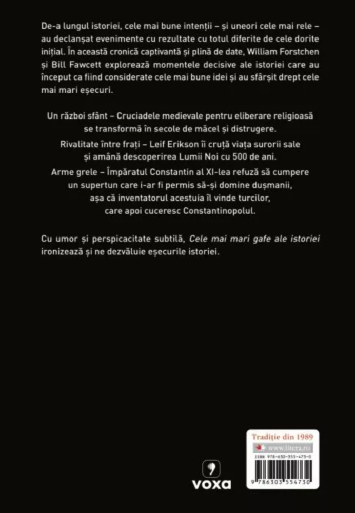 Cele mai mari gafe ale istoriei… care au parut initial o idee buna – William R. Forstchen, Bill Fawcett [2]