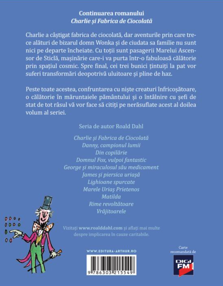 Charlie si Marele Ascensor de Sticla - Roald Dahl [2]