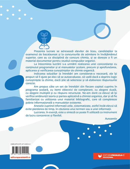 Chimie organica. Pregatire pentru examenul de bacalaureat si admiterea in invatamantul superior - Georgiana Madalina Leontescu, Monica Mariana Dumitru [2]