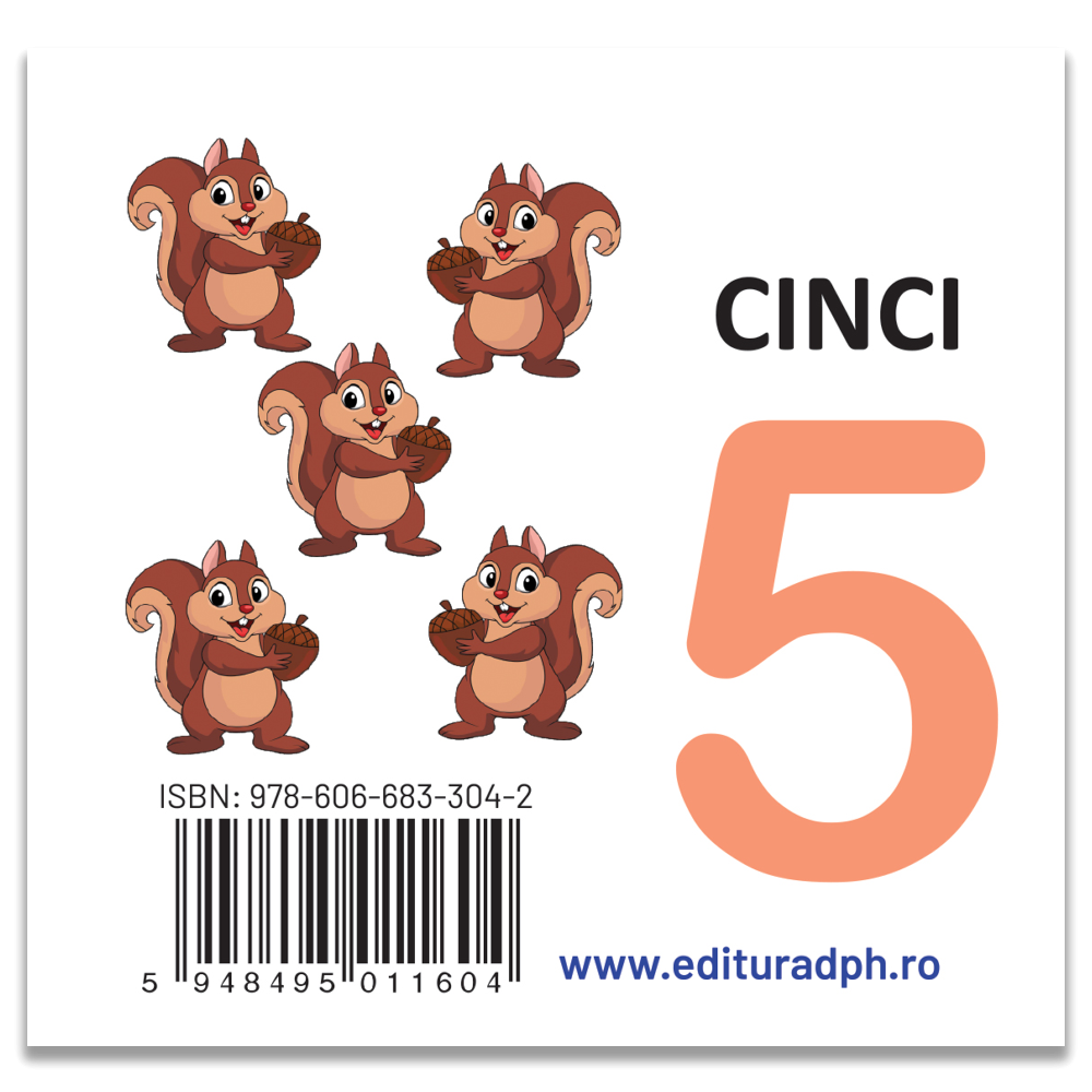 Cifre si culori - carte pliata [2]