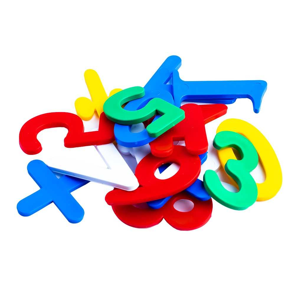 Cifre si semne din plastic 90/set Nebo [5]