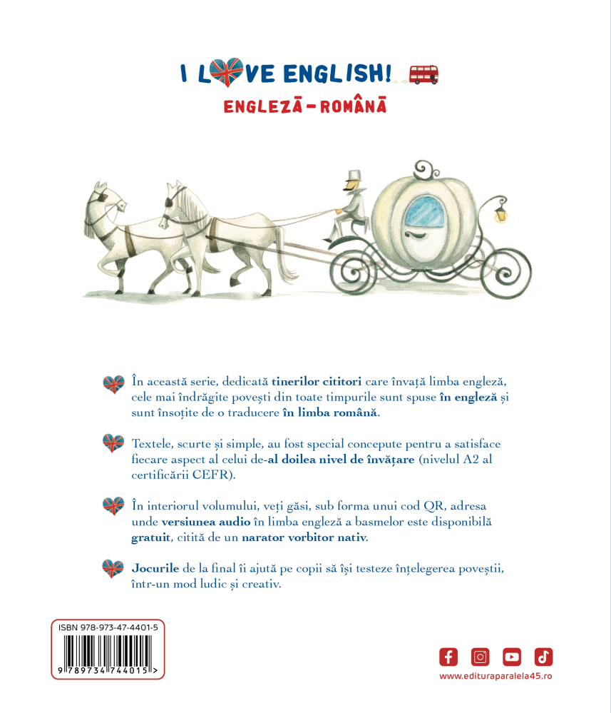 Cinderella. I Love English A2. Cenusareasa - Charles Perrault [2]