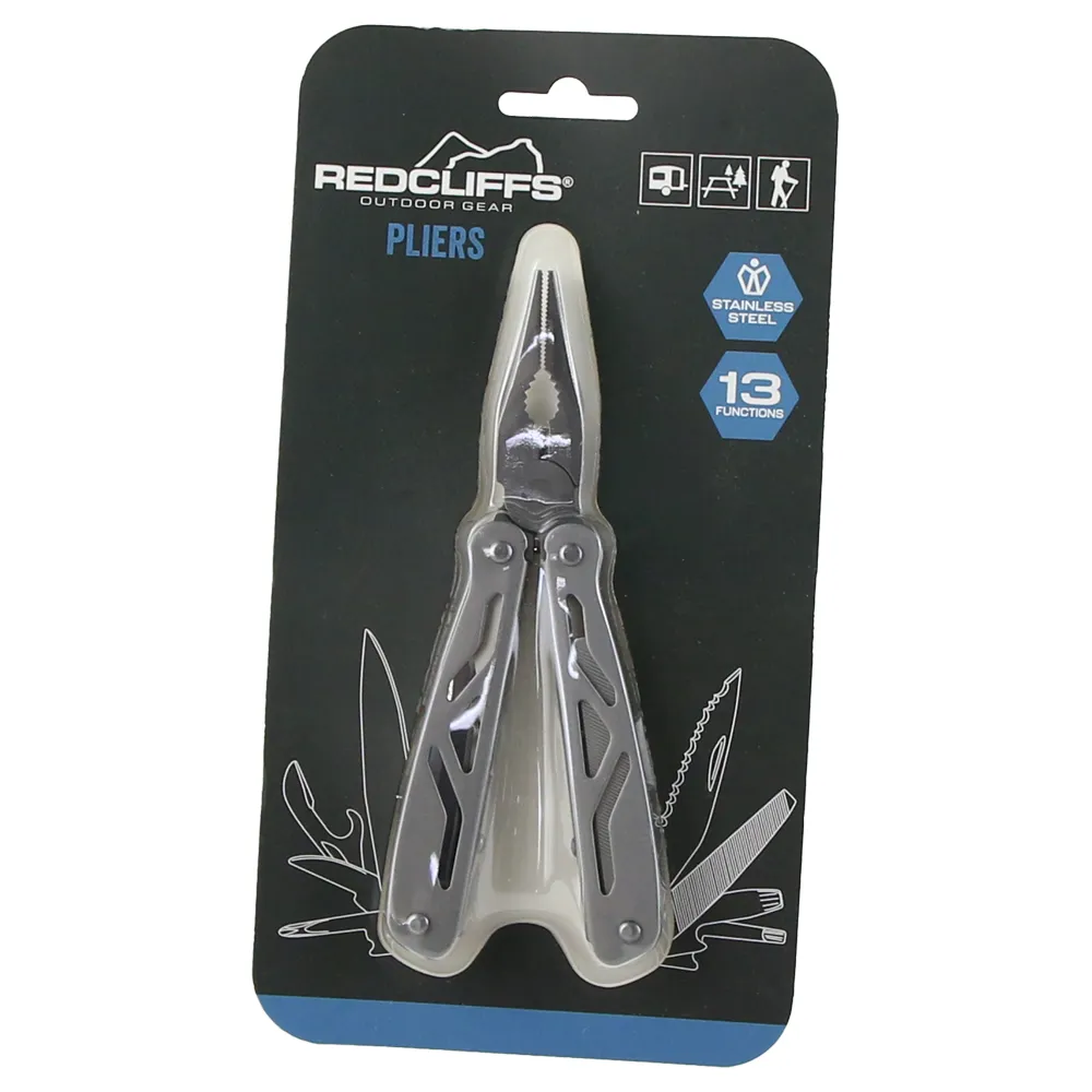 Cleste multifunctional Redcliffs 16 cm cu 13 functii pliabil otel inoxidabil [1]