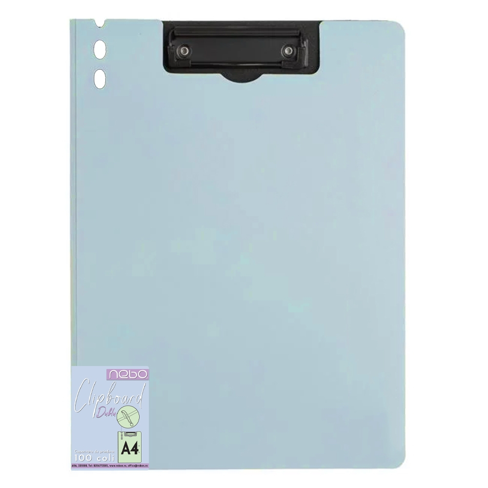 Clipboard A4 dublu culori pastel – Nebo [3]