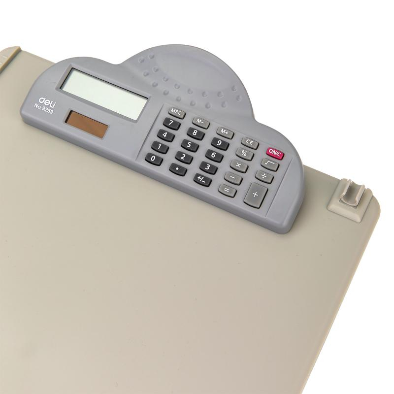 Clipboard A4 profesional cu calculator Deli [4]
