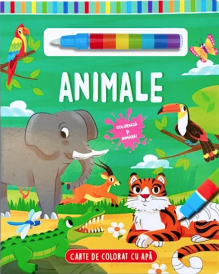 Animale. Coloreaza cu apa si numara [1]