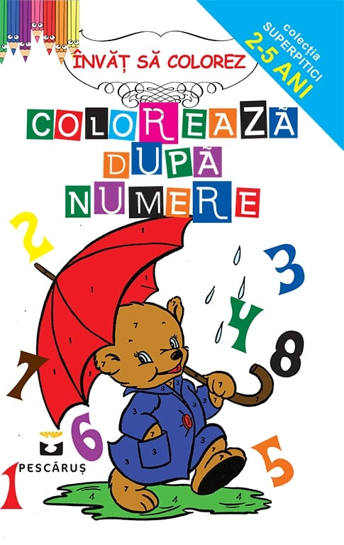 Coloreaza dupa numere – Invat sa colorez [1]