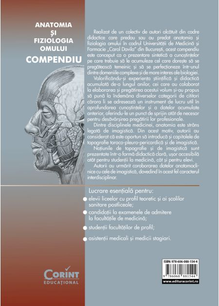 Anatomia si fiziologia omului. Compendiu - Cezar Th.Niculescu, Carmen Salavastru, Radu Carmaciu, Catalina Ciornei [2]