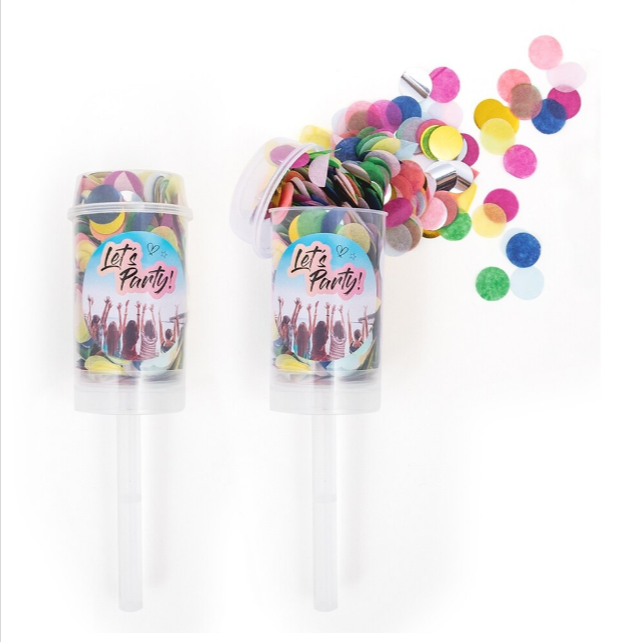 Confetti color mini tub cu presiune Trendhaus 17.8 cm 12 g [2]