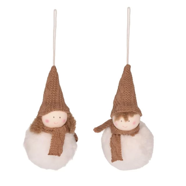 Copil cu caciulita textil 12 cm [1]