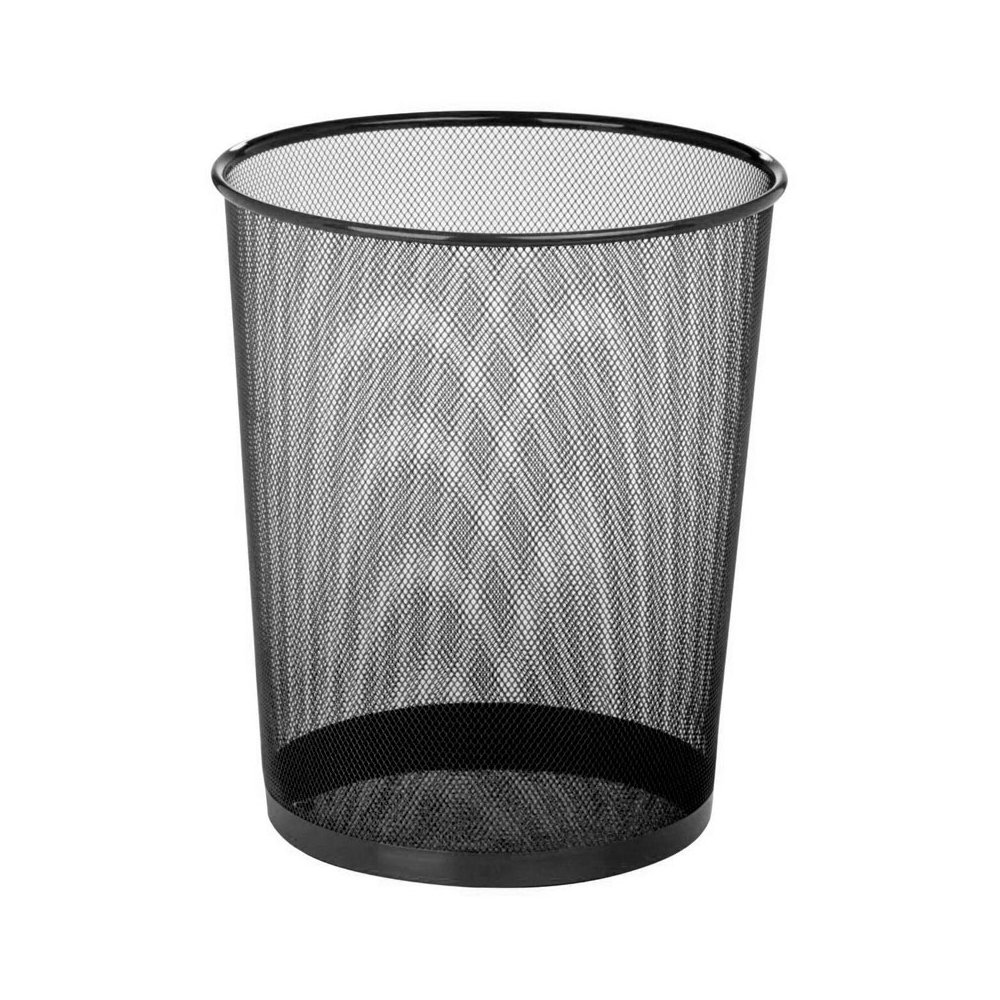 Cos gunoi mesh 24x29.5x33.5cm negru Offishop [1]