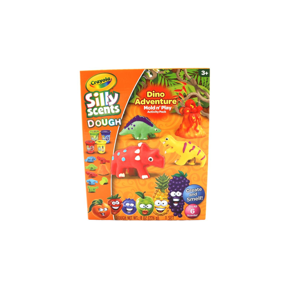 CRAYOLA SILLY SCENTS SET MEDIU DINOZAUR CU ACCESORII [1]