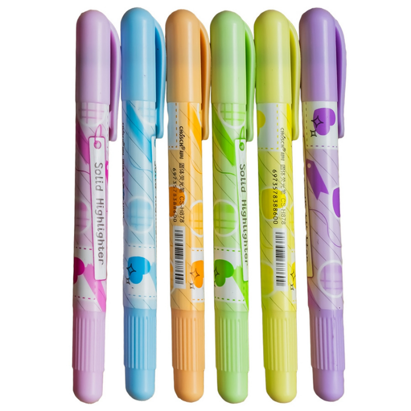 Creioane cerate 6 bucati/set Macaron [2]