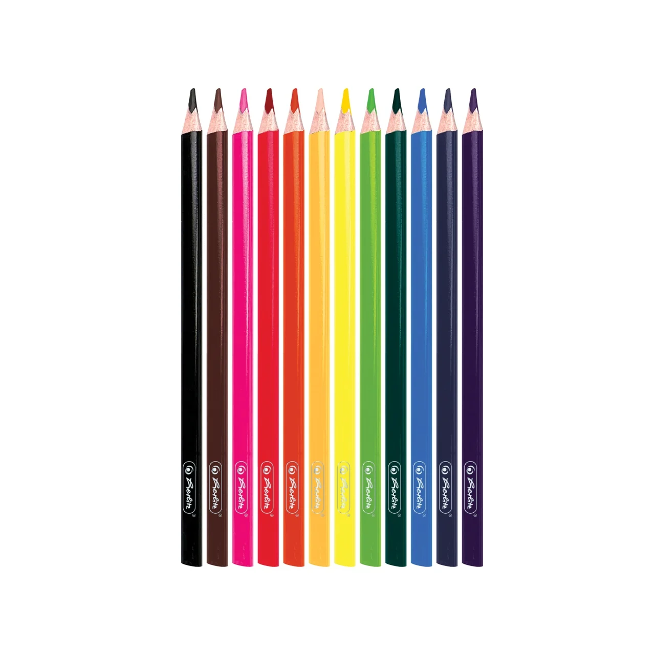 Creioane colorate triunghiulare 36 buc /set 3 mm Herlitz [2]