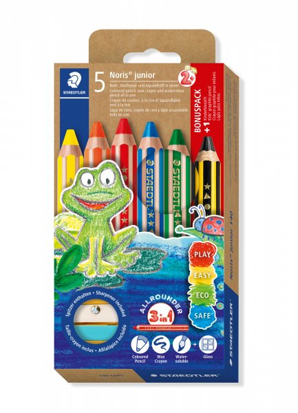 Creion color 3 in 1 Noris junior Staedtler 6 buc/set [1]