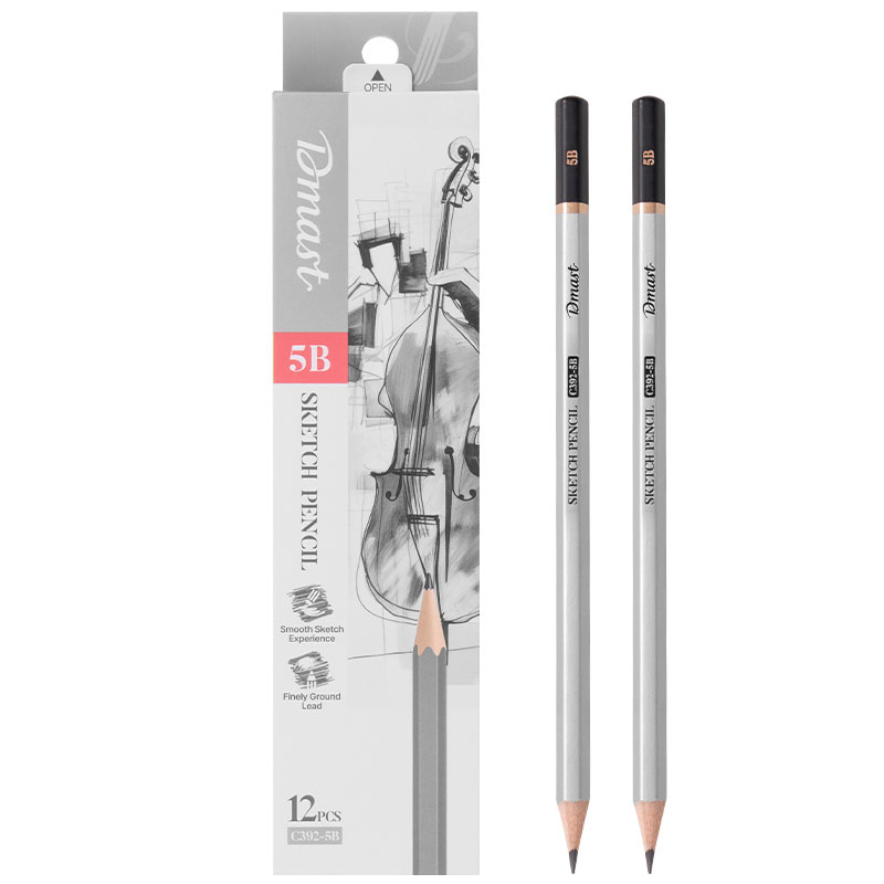 Creion grafit C392 5B DMast by Pebeo [2]