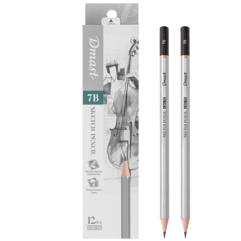 Creion grafit C392 7B DMast by Pebeo [2]