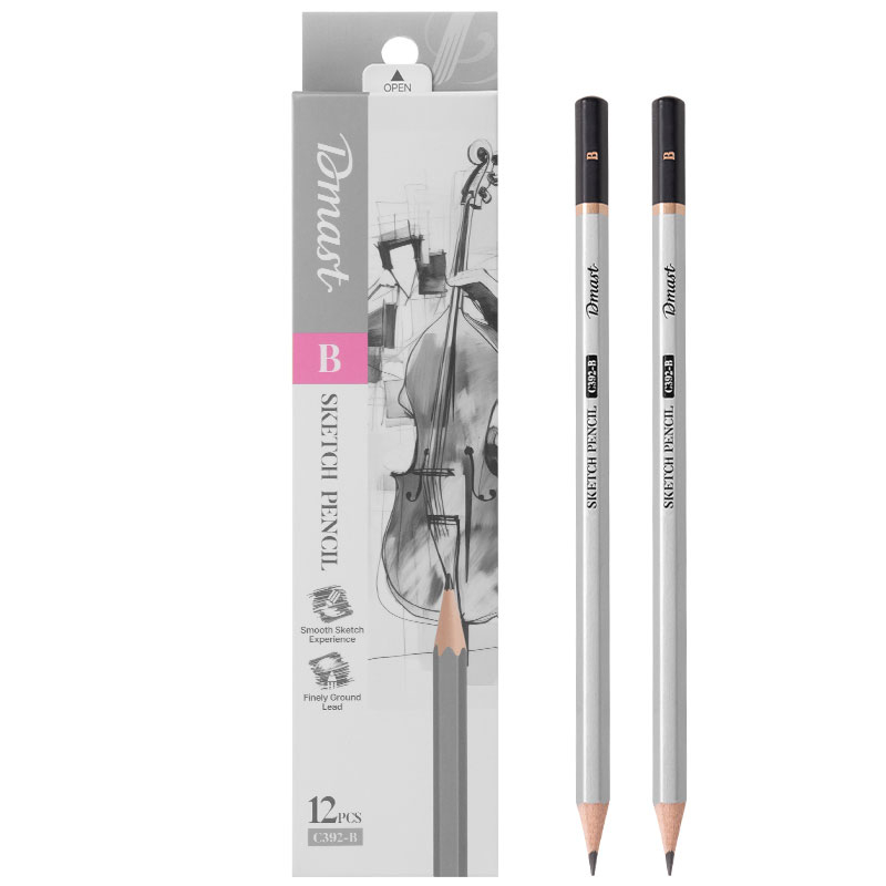 Creion grafit C392 B DMast by Pebeo [2]