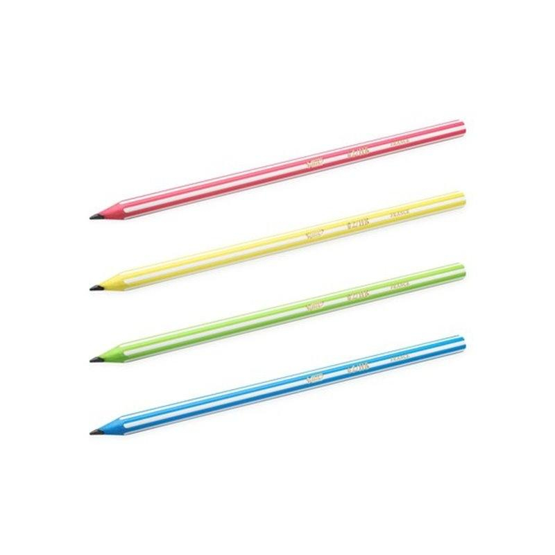 Creion grafit HB Evolution Stripes BIC culori diferite [2]
