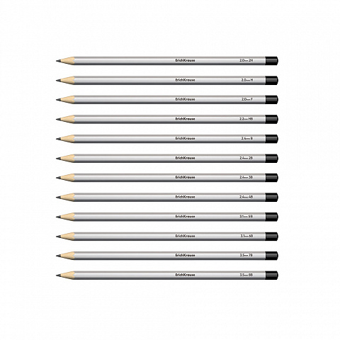 Creion grafit hexagonal 2H-8B 12/set Artberry ErichKrause [2]