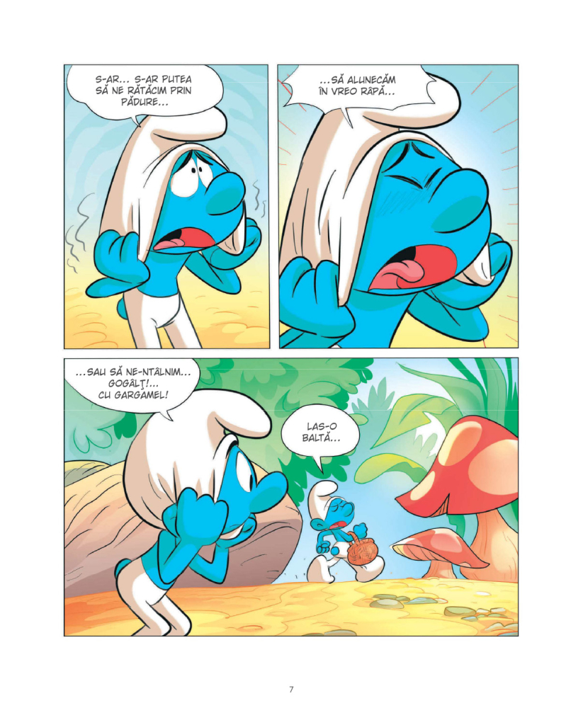 Crestem cu strumfii. Volumul 1: Strumful caruia ii era frica de intuneric - Falzar, Thierry Culliford [7]