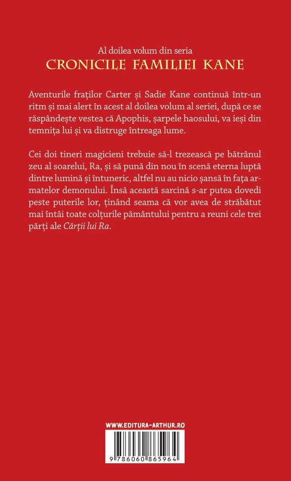 Tronul de foc - Rick Riordan [2]