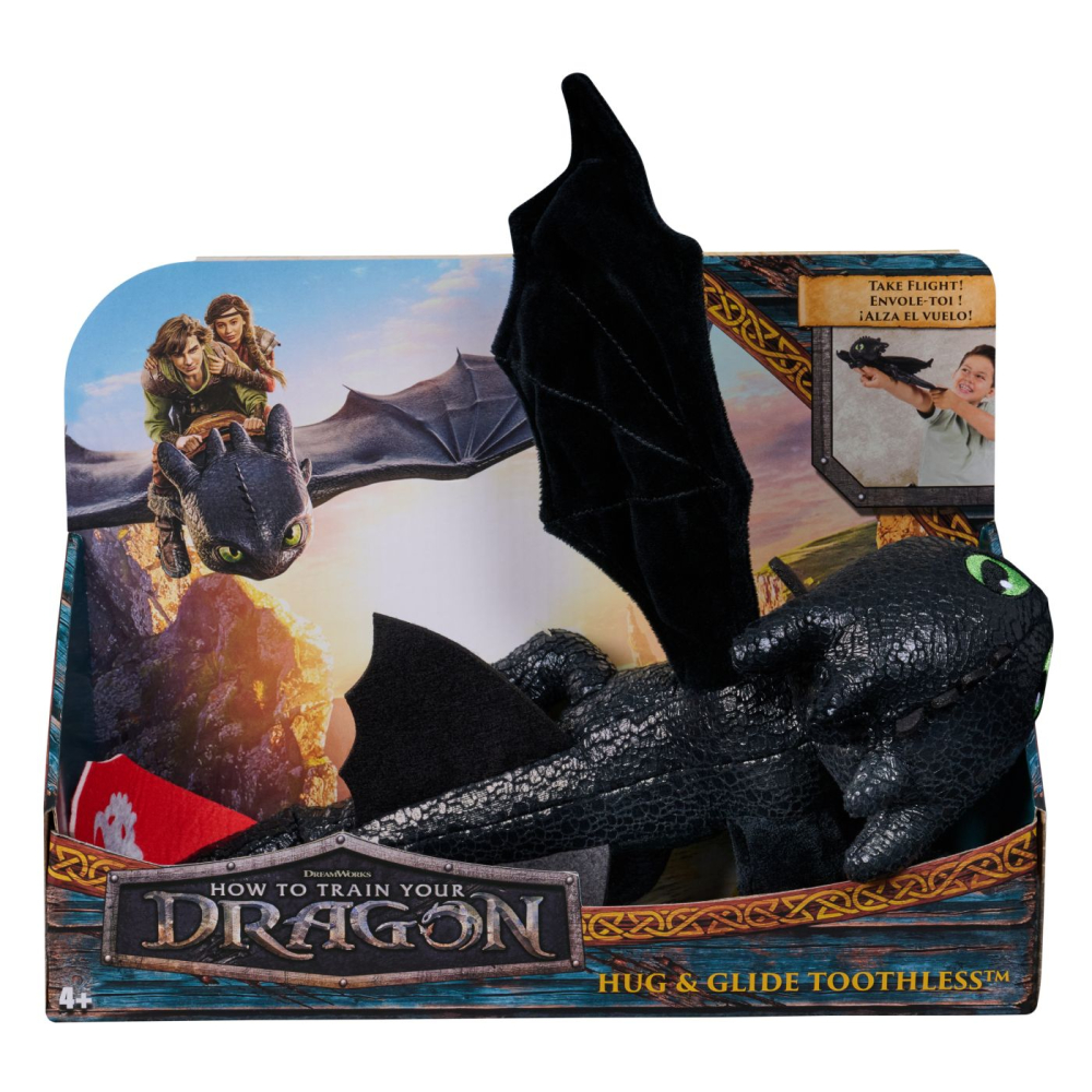 CUM SA ITI DRESEZI DRAGONUL HUG SI GLIDE FIGURINA DRAGON TOOTHLESS [1]