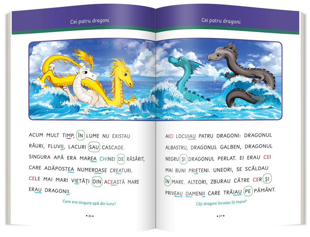 Cum si-a capatat tigrul dungile. Cei patru dragoni [4]