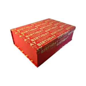 Cutie Cadou „Happy Birthday” 27x19x8 cm culori diferite [5]