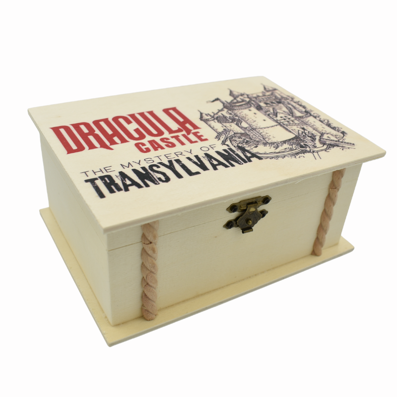 Cutie lemn personalizata 13 x 18 cm Dracula [4]