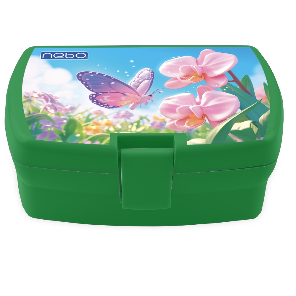 Cutie sandwich verde 16.5x14x6.5 cm Nebo [2]